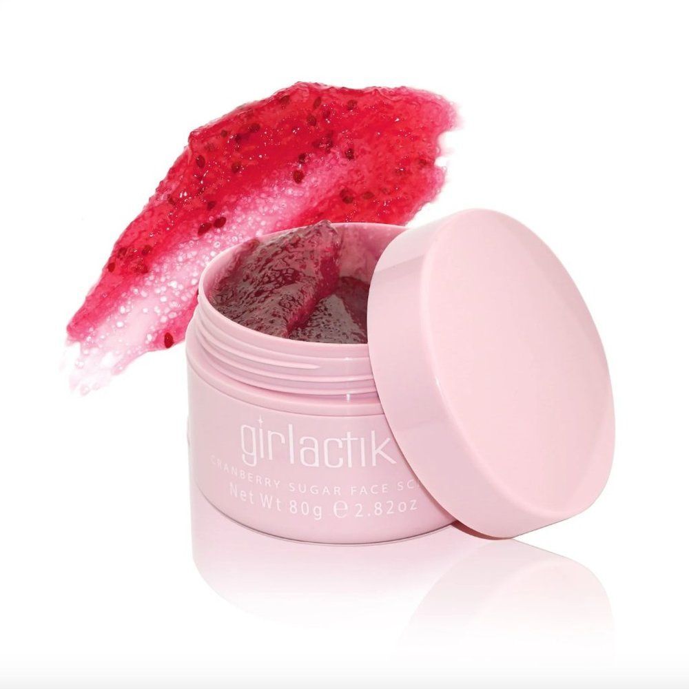 NIB Girlactik Cranberry Sugar Face Scrub - Picture 2 of 6